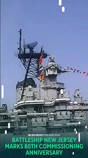 Battleship New Jersey celebrates 80th commissioning anniversary
