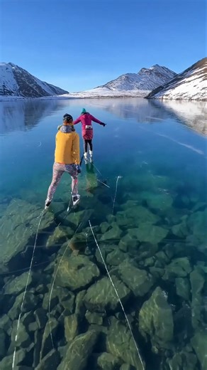 The 4-Inch Rule: How to Know if Ice is Safe to Walk On #facts #trending #ytshorts