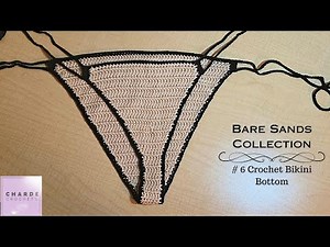 Easy Crochet High Waist Bikini Bottom Tutorial | Bare Sands Collection Part 6