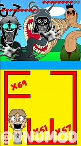 Sprunki Maze Battle: Help SCP 67 & 61 Defeat Hamood Habibi 999% #hamoodhabibi #67song #sixone