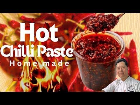 How to made Chinese chilli paste | chinese chilli paste kaise banay ghar pe | hot chilli paste