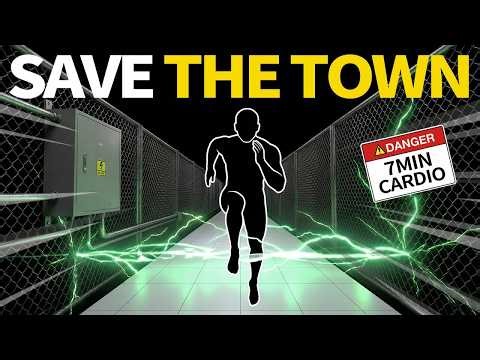 Immersive Interactive Warm up Save The Town Theme Run Cardio Workout