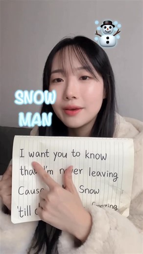 Muse Ssun懶 | singer-songwriter on Instagram: "❄️Let’s Snowman☃️"