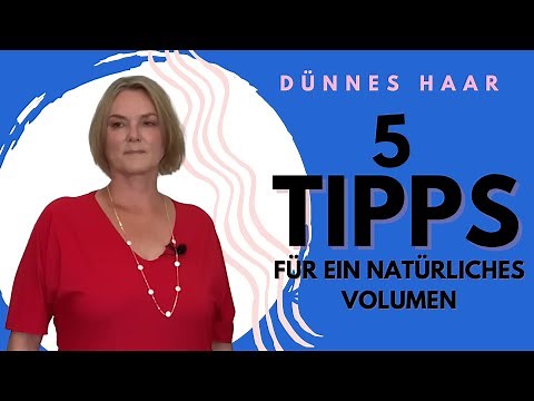 Natürliches Volumen für dünnes Haar bekommen? 💇🏼‍♀️ wir zeigen wie es geht!