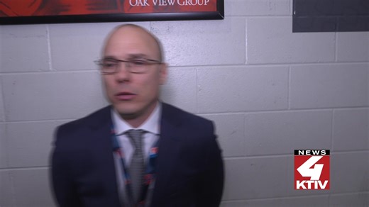 A TEAM TROPHY FOR WOODBURY CENTRAL For the first time in program history Woodbury Central Wrestling is bringing home hardware as a team finishing 3rd in class 1A at the Iowa High School Athletic Association State Wrestling Tournament! Head coach Jacob Thomas spoke with media about the accomplishment! | KTIV News 4