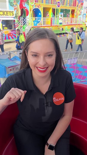 10K views · 21 reactions | What’s your favourite show ride?  We convinced Stacey Lee to try her first ride at the Royal Adelaide Show.  | ABC Adelaide | Facebook