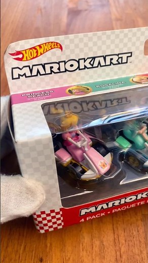 Hot Wheels Mario Kart 4-Pack Review! 🍄 Mario, Luigi, Princess Peach & Rosalina Join the Collection