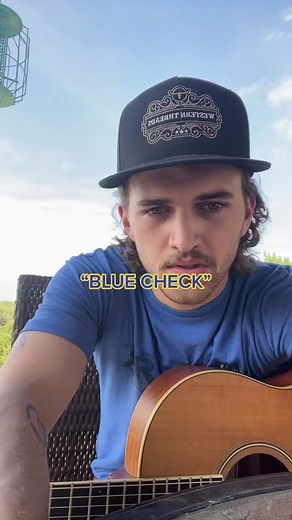 James Hamilton: Blue Check Country Music Instagram Acoustic Original