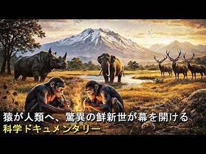 [科学ドキュメンタリー] 鮮新世 ー 類人猿が人類へと進化し始めた時代