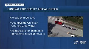 Funeral service for Deputy Abigail Bieber set for Friday