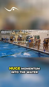 A simple adjustment can change everything! Mastering a rigid body entry helps swimmers slice through the water and keep their momentum. Are they loose or tight on entry? This drill shows it all! #SwimLife #SwimmingDrills #SwimTechnique #SwimTraining #Momentum #WaterEntry | GoSwim.tv