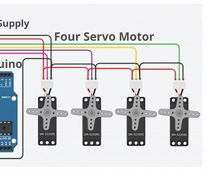 How to Connect Multiple Servo Motor With Microcontroller