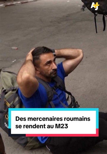 Ces paramilitaires roumains recrutés par la RDC ont été livrés par l’ONU aux reb3lles du M23 : #ajplusfrançais #rdcongo🇨🇩 #m23 #onu