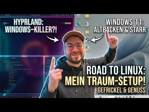 Tschüss Windows 11! Mein perfekter Linux Desktop (Hyprland) [Road to Linux #006]