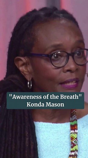 “It’s ever present. The breath is right here with you, all the time.” ❤️ Konda Mason TAP ❤️ if you needed this reminder today. More from Konda Mason along with Tara Brach, Devin Berry, and Jack Kornfield in The Power of Awareness >> https://bit.ly/40Ponmy | Sounds True