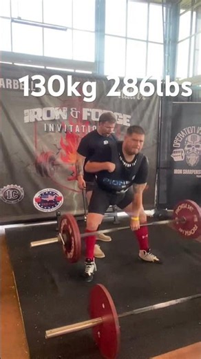 Jamie Puente-one hand deadlift-286 pounds #powerlifting #deadlift #cerebralpalsy #specialolympics