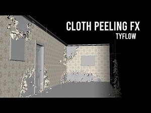 CLOTH PEELING FX - TYFLOW TUTORIAL