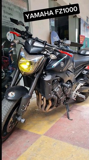 El Power Yamaha FZ1000 🏍🏁 #race #fz1000 #motos #moteros