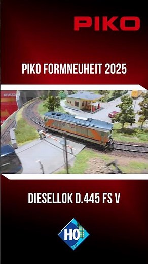 PIKO Retrospective 2025 | H0 Diesel Locomotive D.445 FS