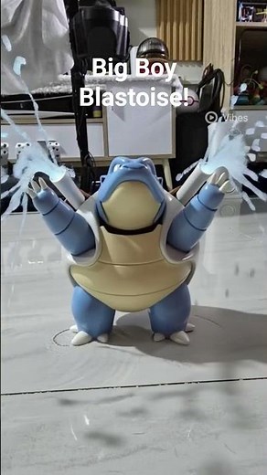 My Blastoise Water Cannon