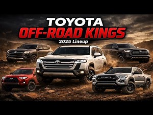 Top 5 Toyota Off-Road Vehicles That Can Conquer Any Terrain