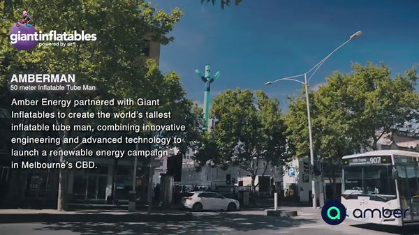 Worlds Tallest Inflatable Tube Man