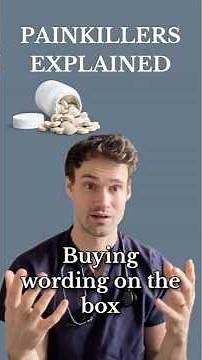 Doctor Explains: Types of Painkillers