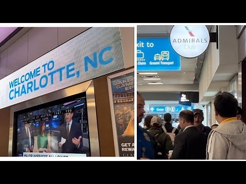 American Airlines Admirals Club Lounge,Charlotte International Airport ,USA