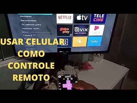 TV AOC COMO USAR CELULAR COMO CONTROLE REMOTO TV AOC ROKU