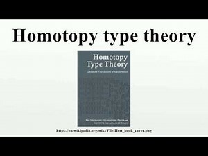 Homotopy type theory