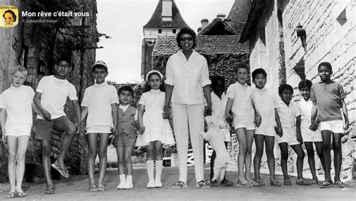 Josephine Baker et ses enfants adoptés. | Black Hebdo