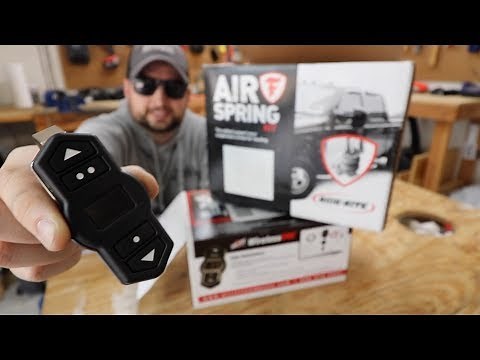 How to use Air Lift Wireless ONE Compressor with Ride Rite Air Springs