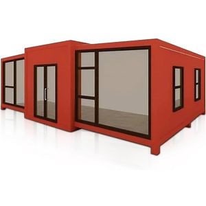 [Hot Item] 40FT Customized Foldable Luxury Modern Modular Mobile Outdoor Portable Steel Frame Living Expandable Container Houses with Bedroom for Prefabricated Building