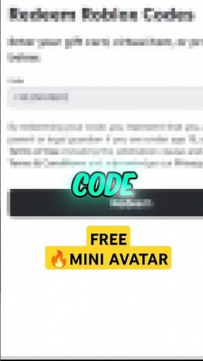 🤑 FREE MINI AVATAR IDEA | FREE MINI PLUSHIE | PROMO CODE ON ROBLOX #roblox