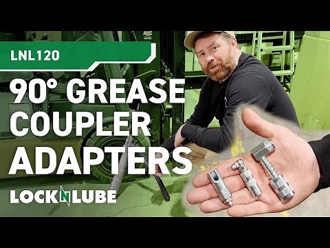 LockNLube 90 Degree Greasing Adaptors
