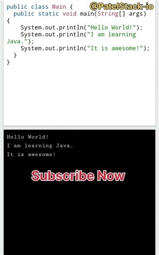 Java Print Secrets: Strings vs Numbers! 💻🔥 #Shorts