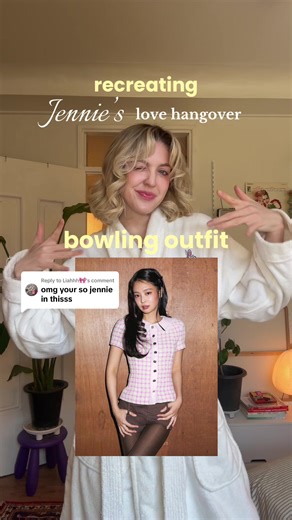 Cute Bowling Outfits Inspired by Jennie from BLACKPINK