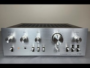 Vintage Pioneer SA-7500 Integrated Stereo Amplifier. Rebuilt unit sounds fantastic !!! DEMO.