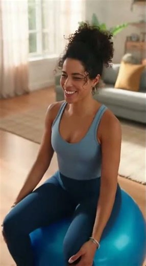 Safer Core Workouts: Trideer Anti-Burst Stability Ball for Pilates & Rehab #Fitness #Pilates