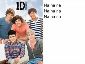 One Direction - Na Na Na "OFFICIAL LYRICS VIDEO"