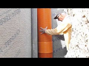 Poser un drain - Pose des drains et remblaiement avec Doerken