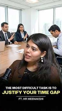 HR Won’t Reject You for a Gap If You Do This!😮 #podcast #corporate