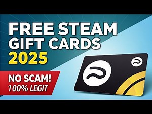 How to Get FREE Steam Gift Cards in 2025 (No Scam!) 💳🔥