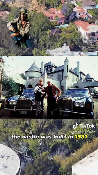 Johnny depps childhood home vs current residence. What celebrity do you want to see next? #johnnydepp #depp #celebrity #mapmansion