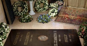 Royal family shares photo of Queen Elizabeth II's final resting place