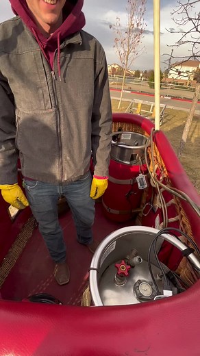 Inside a Hot Air Balloon Basket Tour with Pilot-in-Training and Crew Chief Tanner