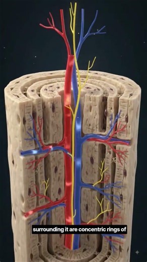 Microscopic Anatomy of Bone: The Osteon (Haversian System) | Day 14/499