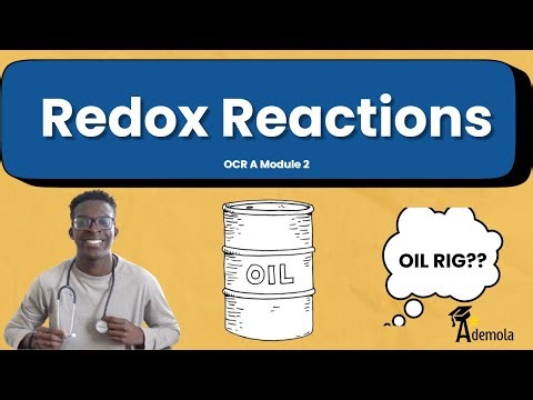 Redox Reactions A-Level Chemistry (OCR A, AQA, Edexcel)
