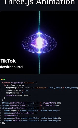 Cosmic Particle Using JavaScript! #htmlcss #javascript #coding #programming #fyppppppppppppppppppppppp