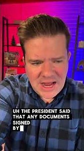 President Trump says he is voiding documents allegedly signed by Biden using an autopen.